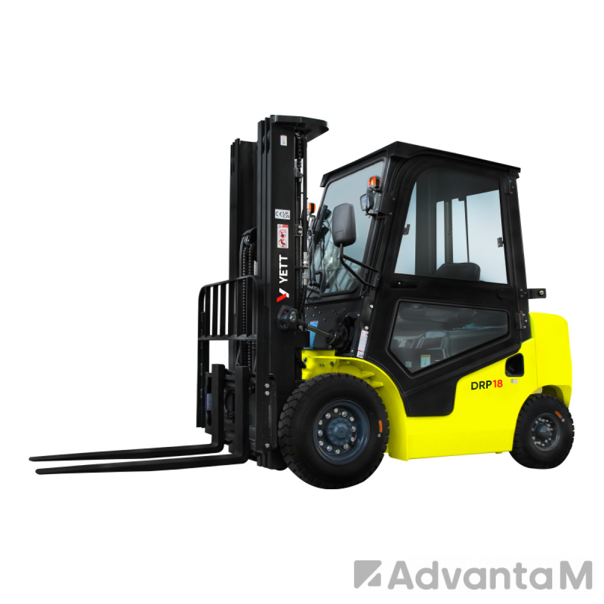 Дизельный погрузчик с кабиной YETT DRP18-XCK2-ZSM480-SS-K - 2