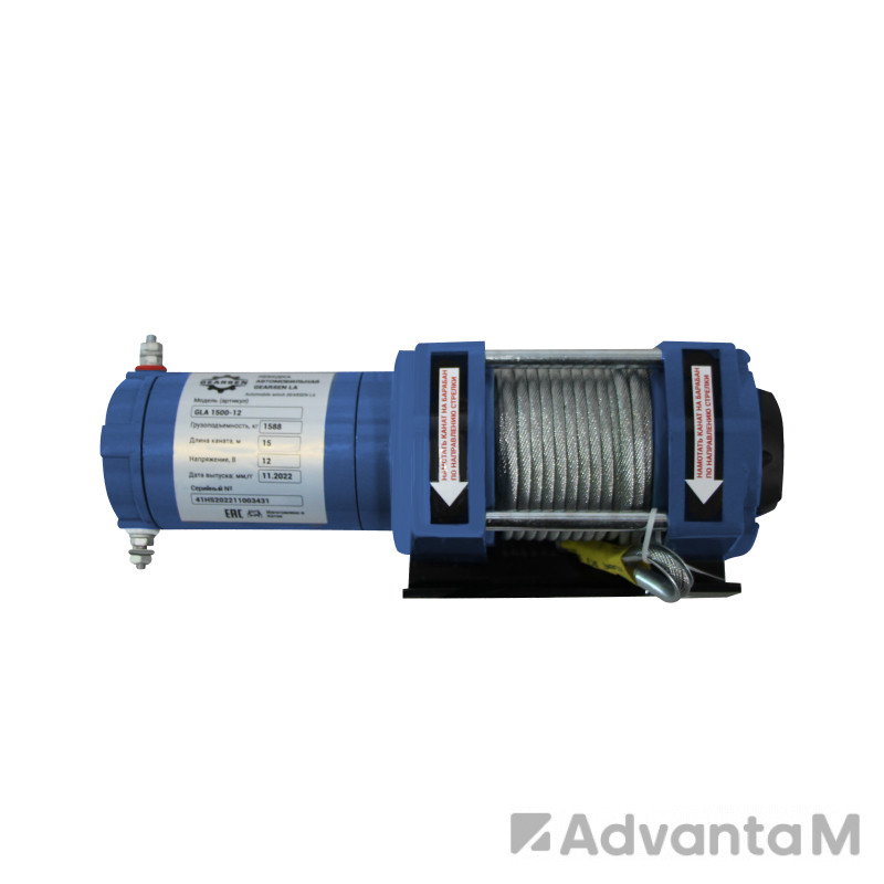 Автомобильная электрическая лебедка GEARSEN LA 3600-12 - 1