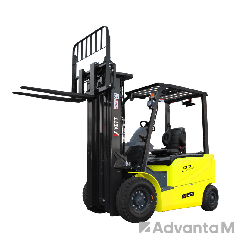 Электрический погрузчик YETT CPD15-A3H4-M-M400-3W - 2