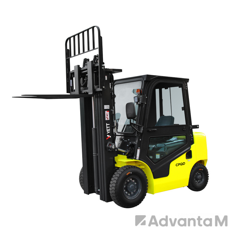 Бензиновый погрузчик с кабиной YETT CPQD35-RC1K2-M400-3W-K - 6
