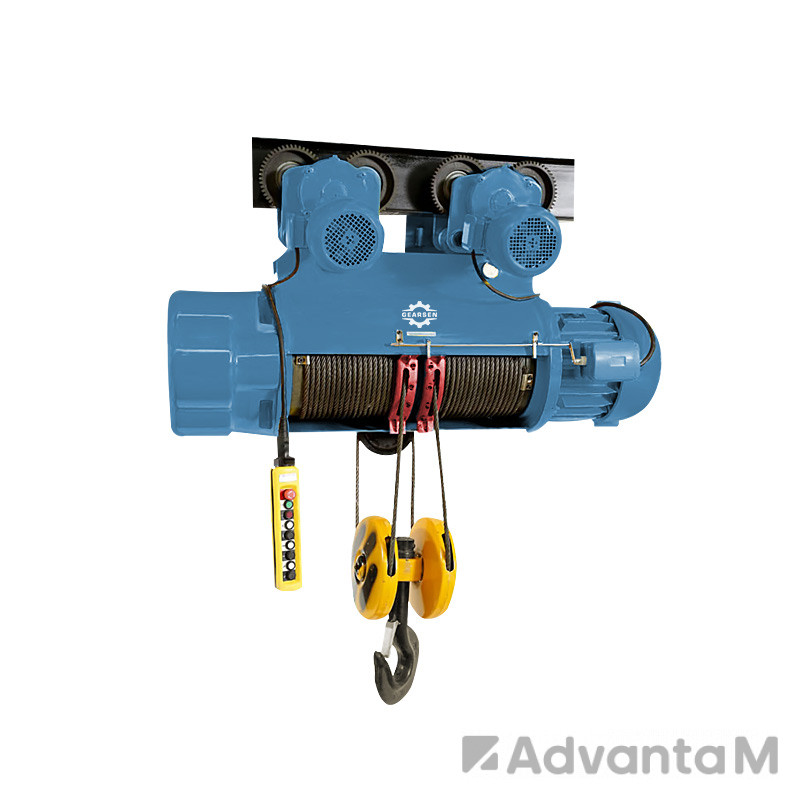 Таль электрическая канатная (380В) GEARSEN CD  10,0т, 24м